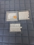 Zestaw 115 nakładek klawiszy Glorious PBT Arctic White