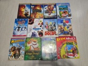 Zestaw bajek DVD Król lew 1-3, Madagaskar, Happy Feet, Księga Dżungli