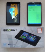 Dwa tablety Connect Windows10 Wi-Fi Bluetooth micro HDMI 