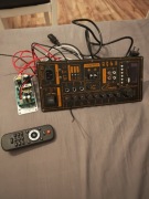 panel wzmacniacza audio typu