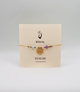 Bransoletka znak zodiaku WODNIK kamienie naturalne