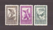 KOREA. 1965/Jedwabnik/3zn/nie kasowane.