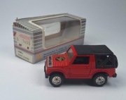 MC TOY No.8622 - SUZUKI SJ 413 SAMURAI, Made in Macau, w pudełku