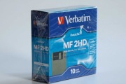 Dyskietki Verbatim 10sztuk MF 2HD - zafoliowane