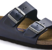Klapki Birkenstock Arizona z miękką wkładką roz.42 wkładka 27 cm, skóra