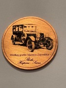 Zabytkowe auta. Miedź 32 mm. Gyges