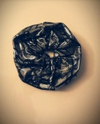 Gumka XXL czarno srebrna 