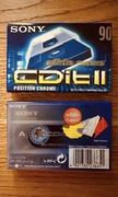 Kaseta magnetofonowa Sony CDit-II 90 Chrome Type I - Nowa