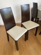 Krzesła Kalwaria fornir sztuk 8