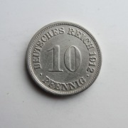 5 # Niemcy 10 Pfennig 1912 F   Wilhelm 2