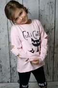 Bluza rękaw długi kotek 98/104