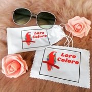 Ściereczka chusteczka do okularów nadruk 50 szt