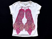 MISS GRANT efektowna bluzeczka rozm. 116/124