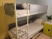 IKEA zestaw łóżko piętrowe 200x90