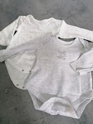 2 sztuki body na długi rękaw r. 86 cm 
