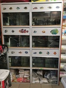 Regał akwarystyczny z wyposażeniem 