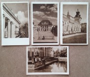 1952 Warszawa Pałac Łazienki Wilanów Pod Blachą