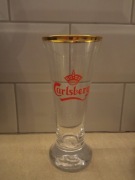 Carlsberg szklanka czerwone logo 