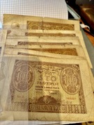 100 zł 1940 i1941 rok 12 sztuk