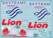 Zvezda 7044 - kalki na Airbus A330-300 linii Lion i Aeroflot