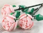 Róża 1 Sztuka jak Lego Klocki Walentynki Miłość Kwiat Romantyczne NOWE