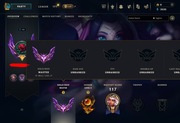 Konto MASTER 250LP 74%WR EUW LoL League of Legends