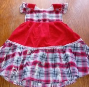 piękna -bawełna z aksamitem rozmiar 92cm