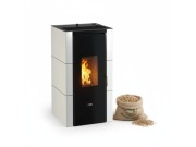 Piec na pellet piecyk kominek powietrzny Cadel Cristal 7kw Powietrzny