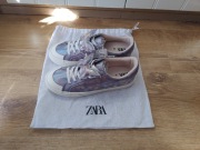 ZARA trampki z serduszkami motylek 39 25cm nowe