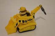 Psi patrol pojazd buldożer + figurka Rubble