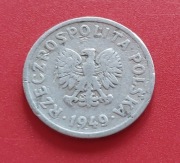 Moneta 20 groszy 1949 r.