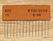 Układ scalony hybrydowy E-100-07H3 multiwibrator astabilny MA UNITRA TELPOD