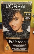 L'Oreal preference-kolor intensywny chłodny ciemny brąz 3.12