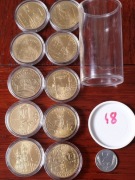 Komplet monet 2 zł plus tuba i gratis zestaw 48 , dostawa 0