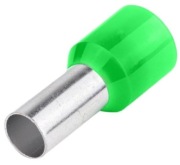 100x Tulejka izolowana (PA6.6) z miedzi cynowanej zielona Tracon E127 16mm2