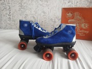 Wrotki, DISKO-BABY Blau/Silber Rozmiar 38