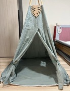 Tipi boho kolor szałwiowy