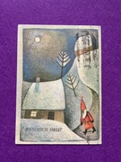 Maria Uszacka Pocztówka Boże Narodzenie Wesołych Świąt 