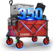 VIVOSUN składany wózek na kemping, ogród regulowany 