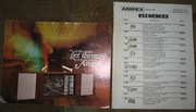 AMPEX magnetofony szpulowe - katalog z 1967 roku