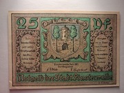 notgeld Finsterwalde, pieniądz zastępczy, 25 Pf, Juli 1921