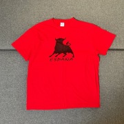 OGNISTY T-SHIRT ESPANA | BYK MOTYW | CZERWONY VIBE | L