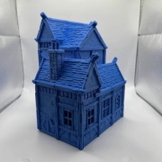 Warhammer Bretonnia Empire Dom 3 budynek makieta druk 3D