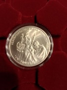 Srebrna moneta 10zł Jan Paweł II Pontifex Maximus 2002