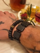 2 sz bransoletki męskie 