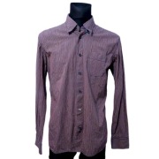 KOSZULA MĘSKA BAWEŁNA LEVI'S STRAUSS L PASY MODNA DŁUGI RĘKAW