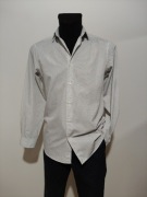 Męska koszula Next/elegancki mikro wzór nowa rozmiar M/L 38/39