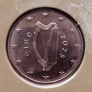 IRLANDIA 2025 5 CENTÓW UNC !!!!!!!!!!