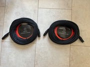 nowe 2 x kabel audio XLR - XLR - 40m razem - okazja 