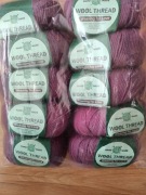 Włóczka nowa wool thread  10 szt